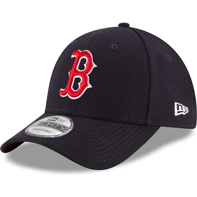 justerbar-marinebla-buet-kasket-9forty-the-league-fra-boston-red-sox-mlb-fra-new-era
