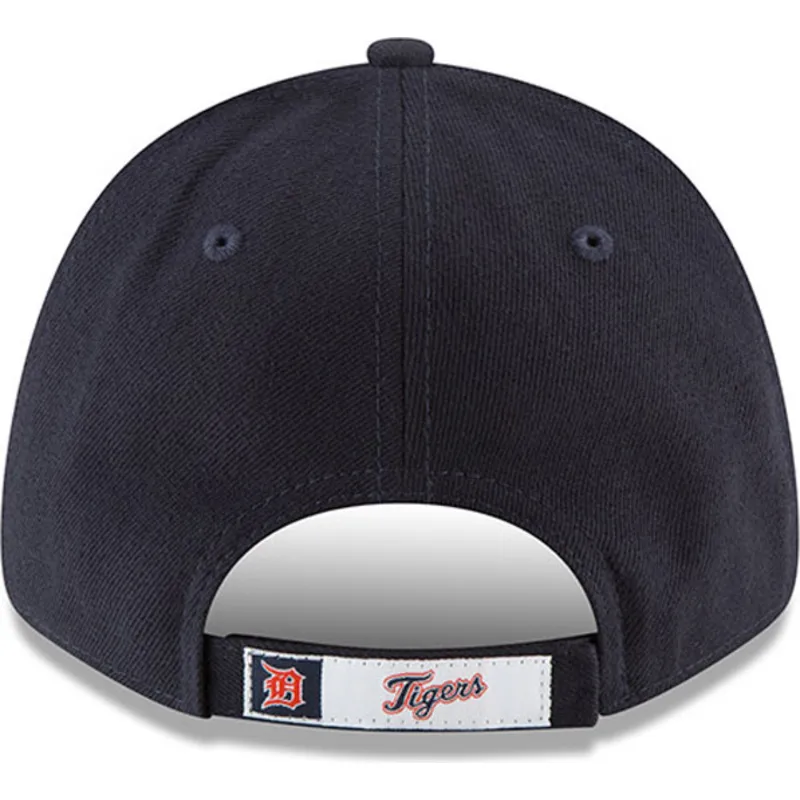 cappelli-curva-blu-marino-cinghia-regolabile-9forty-the-league-dei-detroit-tigers-mlb-di-new-era cappelli-curva-blu-marino-cinghia-regolabile-9forty-the-league-dei-detroit-tigers-mlb-di-new-era