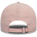 mutzen-gebogen-rosa-verstellbares-band-9twenty-dryera-packable-der-los-angeles-dodgers-mlb-von-new-era