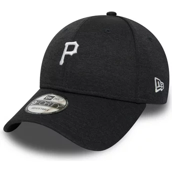 Casquette courbée noire ajustable 9FORTY Shadow Tech Pittsburgh Pirates MLB New Era