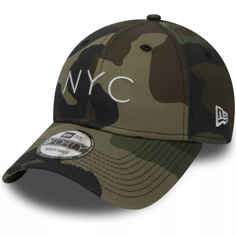 casquette-courbee-camouflage-ajustable-9forty-essential-nyc-new-era