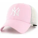 cappellino-trucker-rosa-chiaro-mvp-flagship-dei-new-york-yankees-mlb-di-47-brand