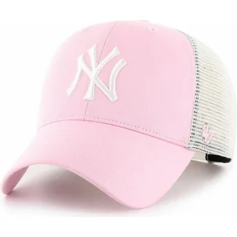 cappellino-trucker-rosa-chiaro-mvp-flagship-dei-new-york-yankees-mlb-di-47-brand