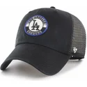 cappellino-trucker-nero-clean-up-porter-dei-los-angeles-dodgers-mlb-di-47-brand