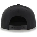 cappello-piatto-nero-snapback-captain-no-shot-dei-pittsburgh-pirates-mlb-di-47-brand