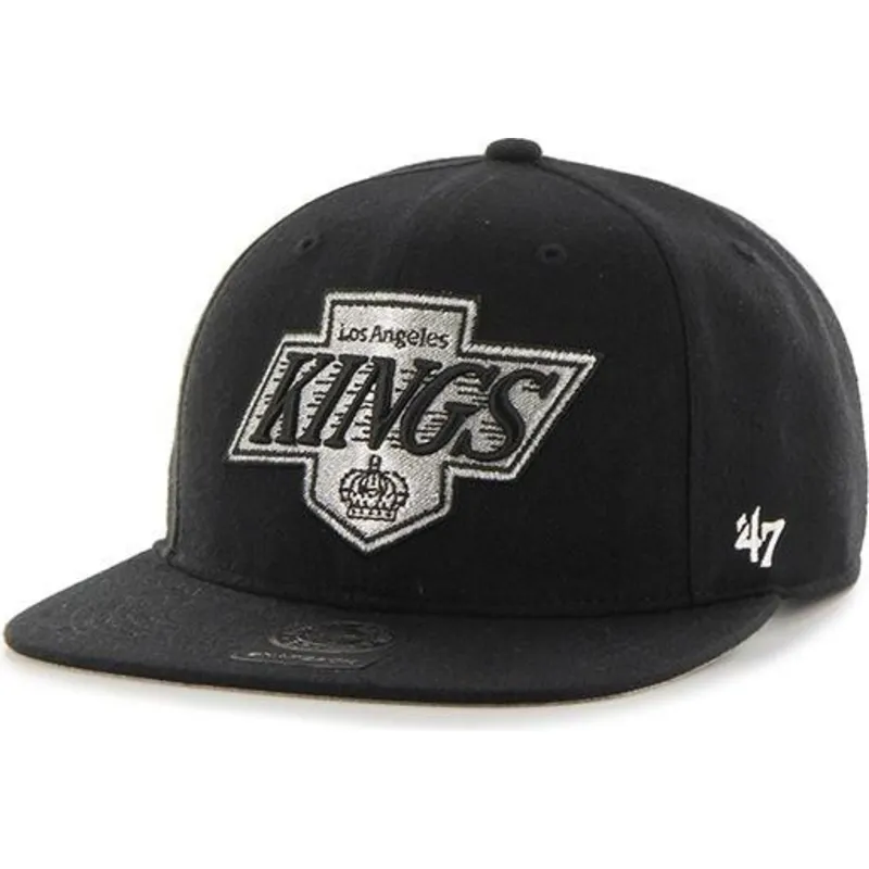 cappelli-piatta-nero-snapback-captain-no-shot-dei-los-angeles-kings-nhl-di-47-brand cappelli-piatta-nero-snapback-captain-no-shot-dei-los-angeles-kings-nhl-di-47-brand