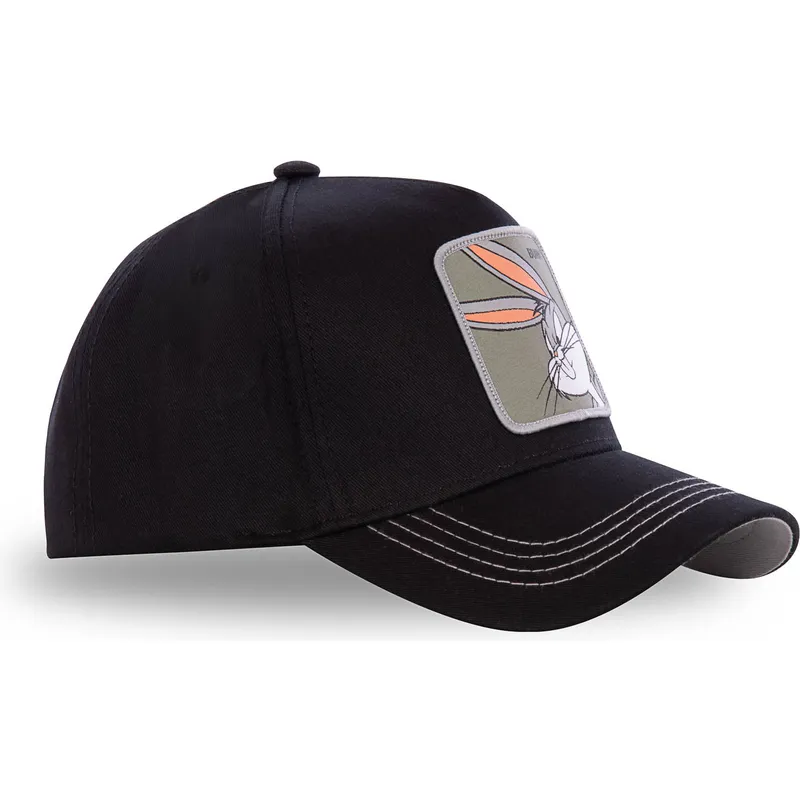 cappelli-curva-nero-snapback-bugs-bunny-looney-tunes-di-capslab