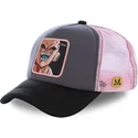 cappelli-curva-grigio-snapback-kid-buu-dragon-ball-di-capslab