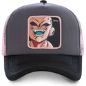 cappelli-curva-grigio-snapback-kid-buu-dragon-ball-di-capslab