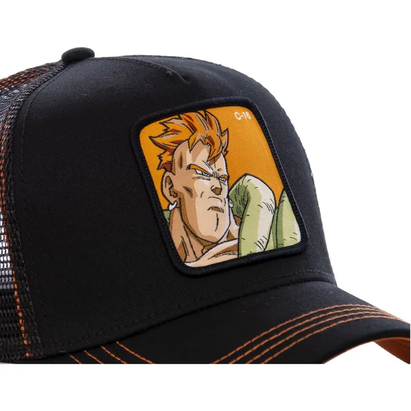 cappelli-curva-nero-snapback-c-16-dragon-ball-di-capslab cappelli-curva-nero-snapback-c-16-dragon-ball-di-capslab