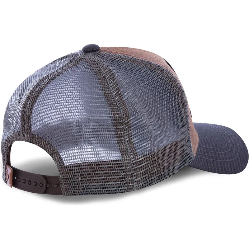 cappelli-curva-marrone-snapback-c-18-dragon-ball-di-capslab cappelli-curva-marrone-snapback-c-18-dragon-ball-di-capslab