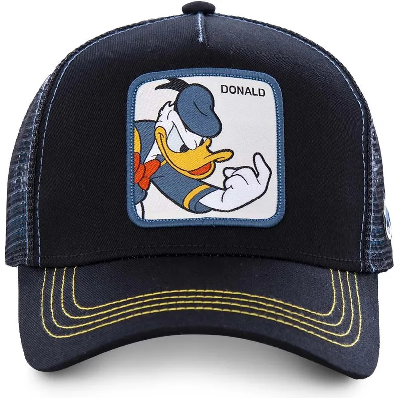 cappelli-curva-nero-snapback-paperino-disney-di-capslab cappelli-curva-nero-snapback-paperino-disney-di-capslab