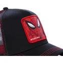 gorra-trucker-nera-spider-man-spi2-marvel-comics-di-capslab