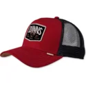 rote-trucker-kappe-nothing-club-von-djinns