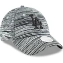cappelli-curva-grigio-cinghia-regolabile-negro-9forty-engineered-fit-dei-los-angeles-dodgers-mlb-di-new-era