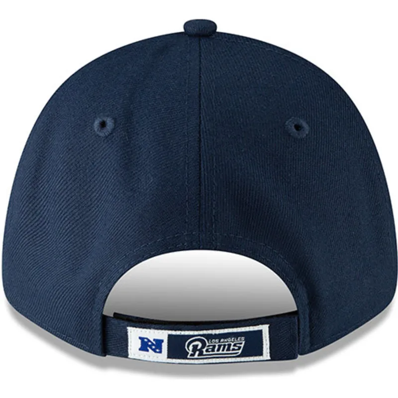 mutzen-gebogen-blau-verstellbares-band-9forty-the-league-der-los-angeles-rams-nfl-von-new-era