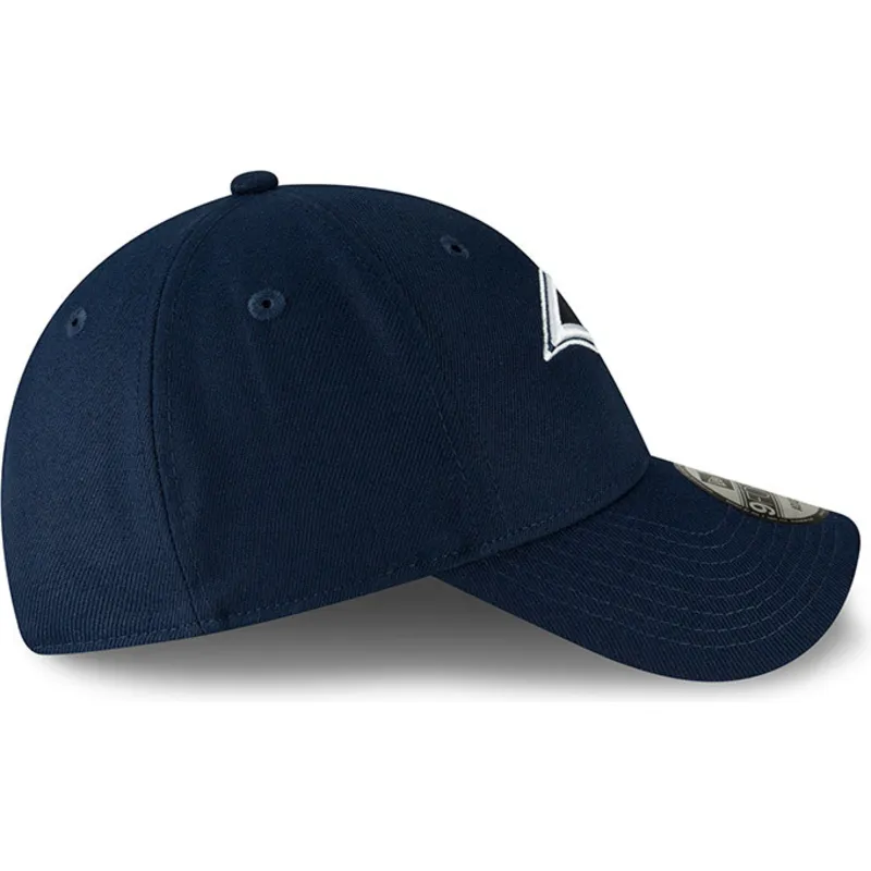 cappelli-curva-blu-cinghia-regolabile-9forty-the-league-dei-los-angeles-rams-nfl-di-new-era