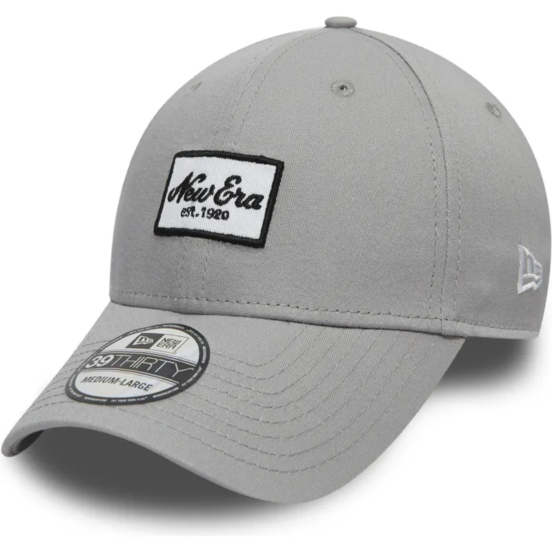 cappellino-curvo-grigio-regolabile-per-bambino-39thirty-seasonal-script-patch-di-new-era