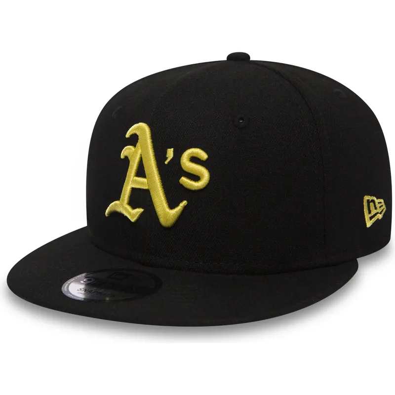 cappelli-piatta-nero-snapback-9fifty-essential-league-dei-atlanta-braves-mlb-di-new-era