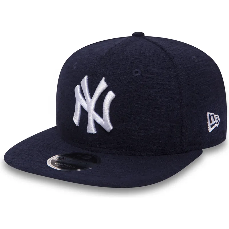 cappelli-piatta-blu-marino-snapback-9fifty-slub-dei-new-york-yankees-mlb-di-new-era