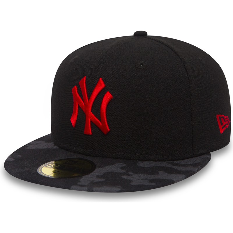 New Era Cappello 59Fifty Fitted Batman Azrael Logo – Berretto Ufficiale Blu E Nero