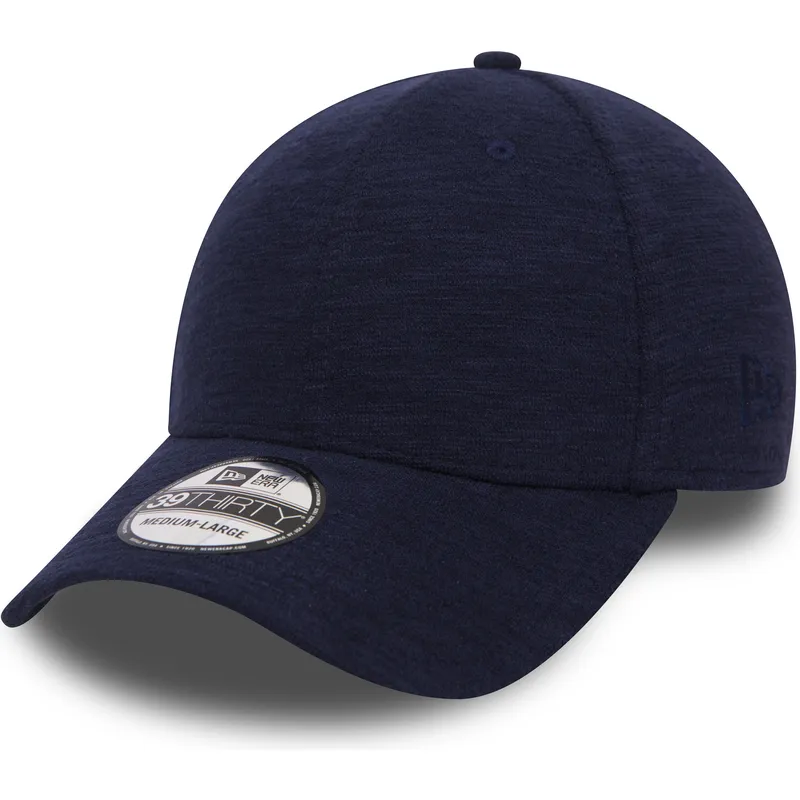 39thirty-slub-new-era-navy-blaue-gebogene-passform-kappe