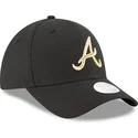 cappellino-curvo-nero-regolabile-9forty-sport-degli-atlanta-braves-mlb-di-new-era