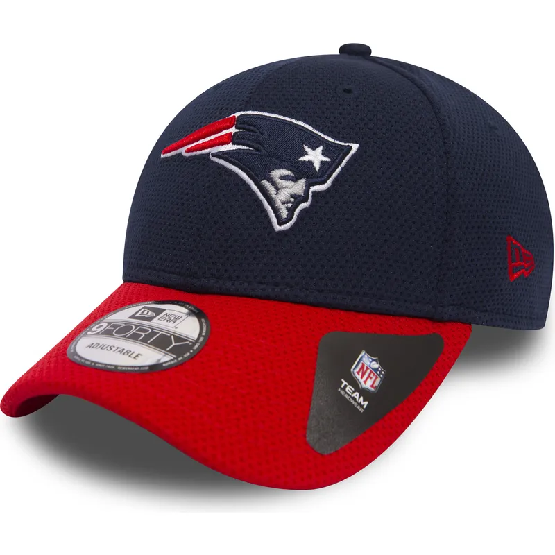 cappellino-curvo-blu-navy-regolabile-con-visiera-rossa-9forty-team-mesh-dei-new-england-patriots-nfl-di-new-era