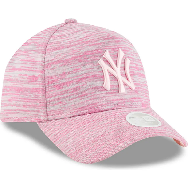 cappelli-curva-rosa-snapback-ajustable-9forty-a-frame-engineered-fit-dei-new-york-yankees-mlb-di-new-era