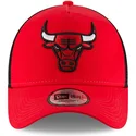 cappelli-curva-rosso-snapback-9forty-team-dei-chicago-bulls-nba-di-new-era