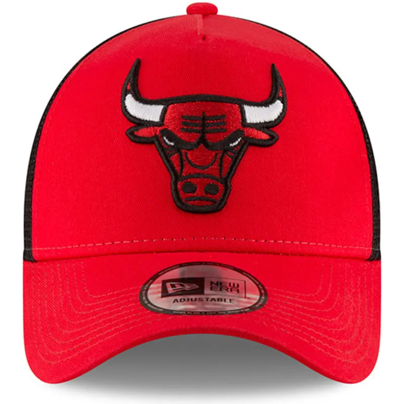 cappelli-curva-rosso-snapback-9forty-team-dei-chicago-bulls-nba-di-new-era