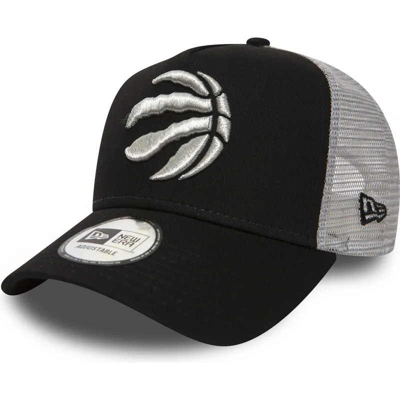 cappellino-trucker-nero-9forty-team-dei-toronto-raptors-nba-di-new-era