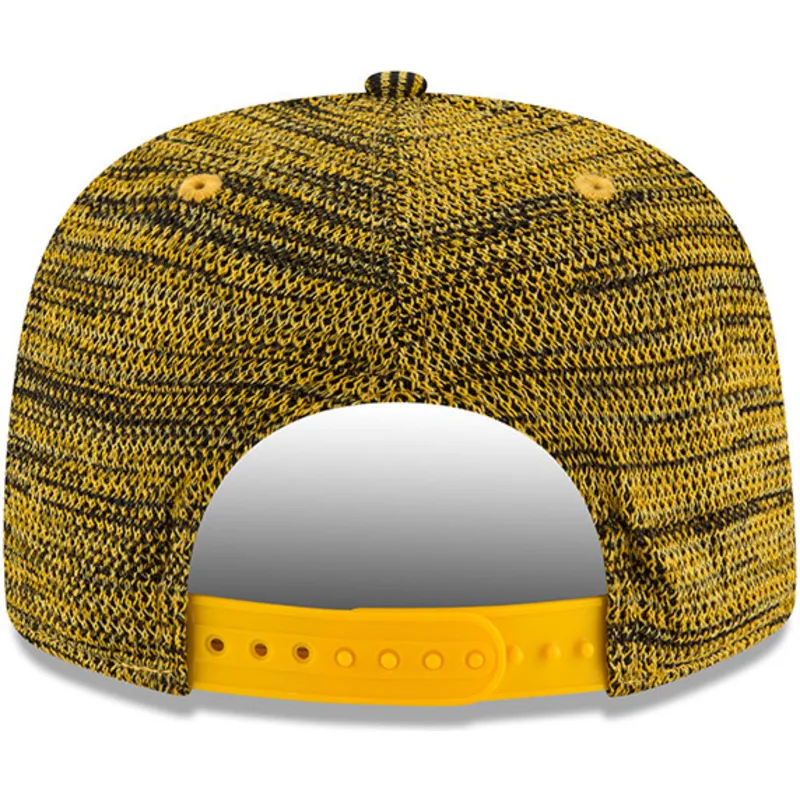cappelli-piatta-giallo-snapback-negro-9fifty-engineered-fit-dei-los-angeles-dodgers-mlb-di-new-era