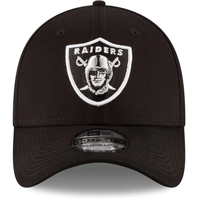 mutzen-gebogen-schwarz-angepasst-39thirty-base-der-las-vegas-raiders-nfl-von-new-era