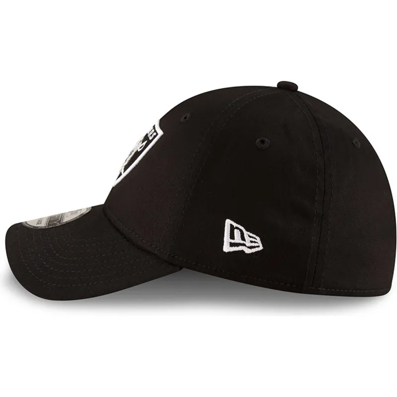 mutzen-gebogen-schwarz-angepasst-39thirty-base-der-las-vegas-raiders-nfl-von-new-era