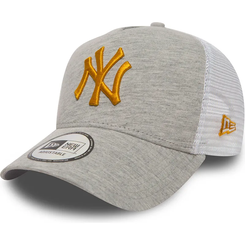 cappelli-curva-grigio-cinghia-regolabile-trucker-9forty-essential-jersey-dei-new-york-yankees-mlb-di-new-era