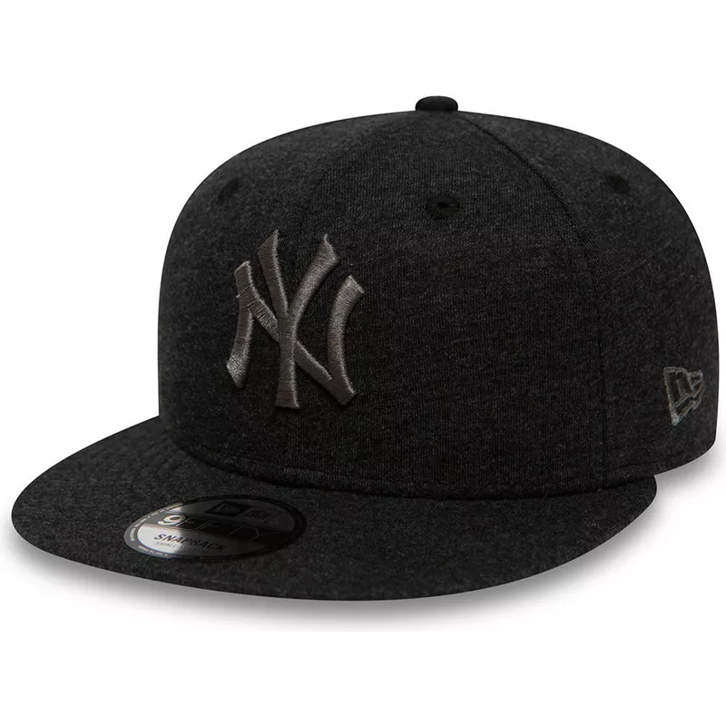 new-era-flat-brim-graues-logo-9fifty-essential-jersey-new-york-yankees-mlb-snapback-cap-grau