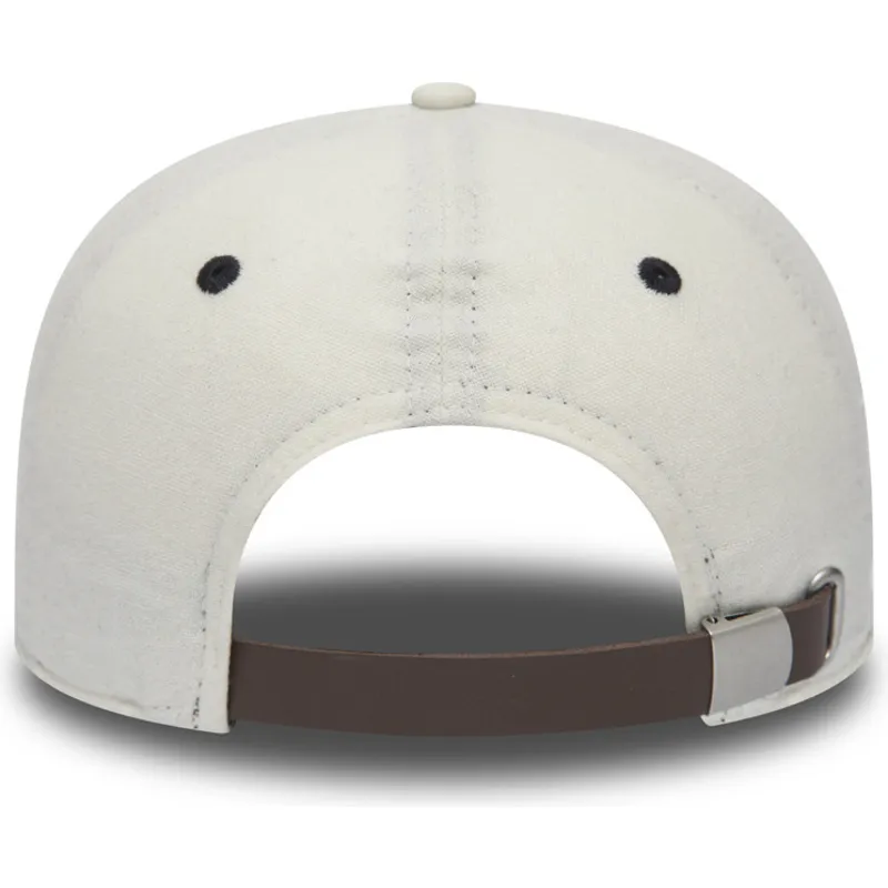 cappelli-piatta-bianco-cinghia-regolabile-9fifty-low-profile-flannel-dei-cleveland-indians-mlb-di-new-era cappelli-piatta-bianco-cinghia-regolabile-9fifty-low-profile-flannel-dei-cleveland-indians-mlb-di-new-era