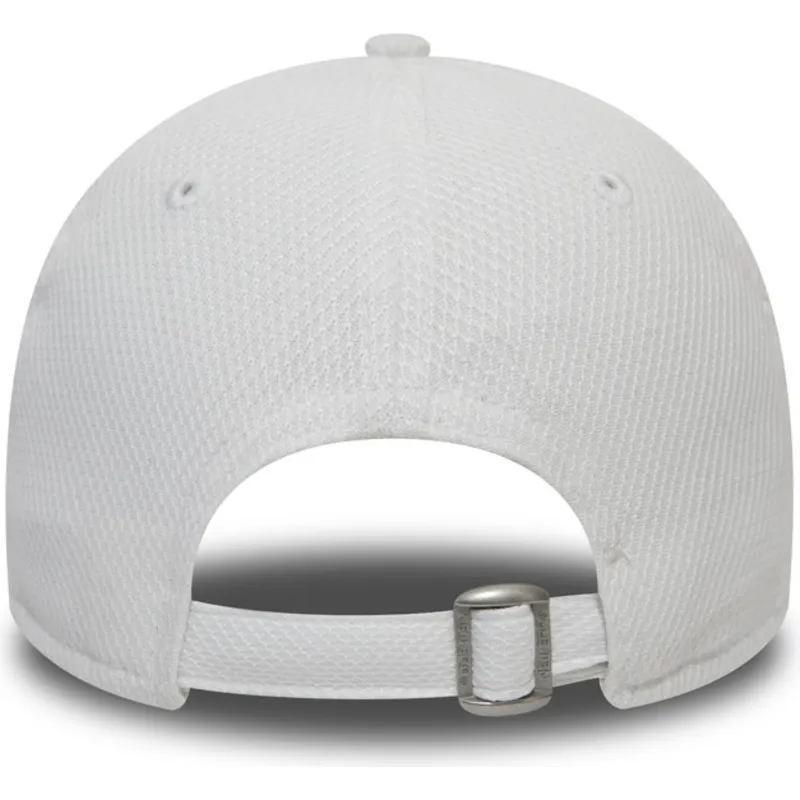 cappelli-curva-bianco-cinghia-regolabile-9forty-diamond-era-dei-los-angeles-dodgers-mlb-di-new-era