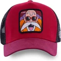 gorra-trucker-rossa-master-roshi-kam5-dragon-ball-di-capslab