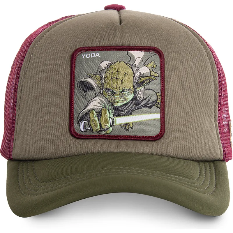 mutzen-gebogen-grun-snapback-yoda-star-wars-von-capslab mutzen-gebogen-grun-snapback-yoda-star-wars-von-capslab