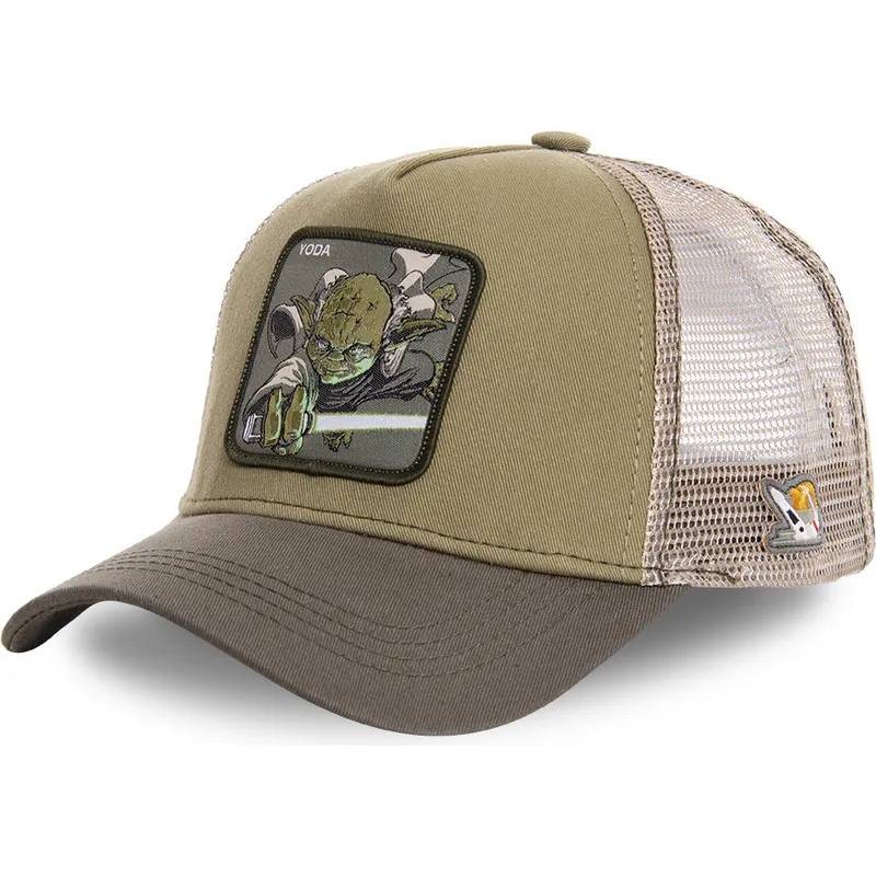 cappelli-curva-verde-snapback-yoda-star-wars-di-capslab cappelli-curva-verde-snapback-yoda-star-wars-di-capslab