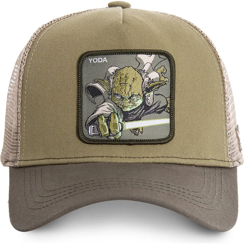 cappelli-curva-verde-snapback-yoda-star-wars-di-capslab cappelli-curva-verde-snapback-yoda-star-wars-di-capslab