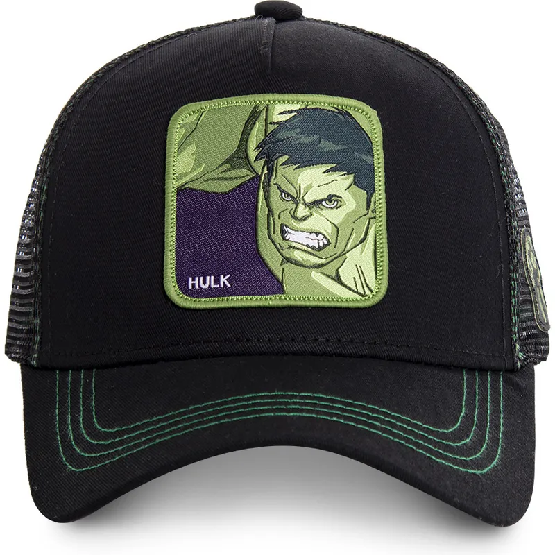 cappelli-curva-nero-snapback-hulk-marvel-comics-di-capslab