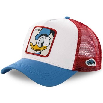 Capslab Donald Duck DUC2 Disney Trucker Cap weiß