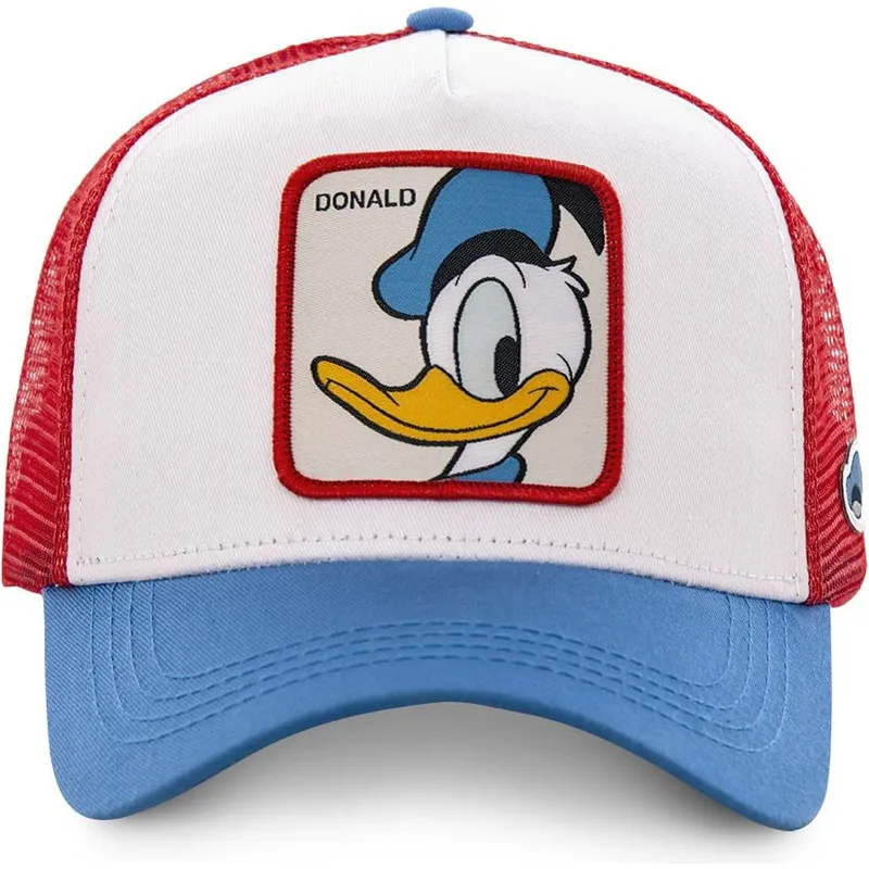 mutzen-gebogen-weiss-snapback-donald-duck-disney-von-capslab mutzen-gebogen-weiss-snapback-donald-duck-disney-von-capslab