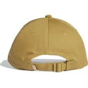 cappellino-visiera-curva-marrone-regolabile-trefoil-baseball-di-adidas