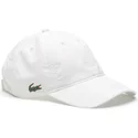 lacoste-curved-brim-basic-dry-fit-adjustable-cap-weiss
