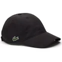 cappelli-curva-nero-cinghia-regolabile-di-lacoste