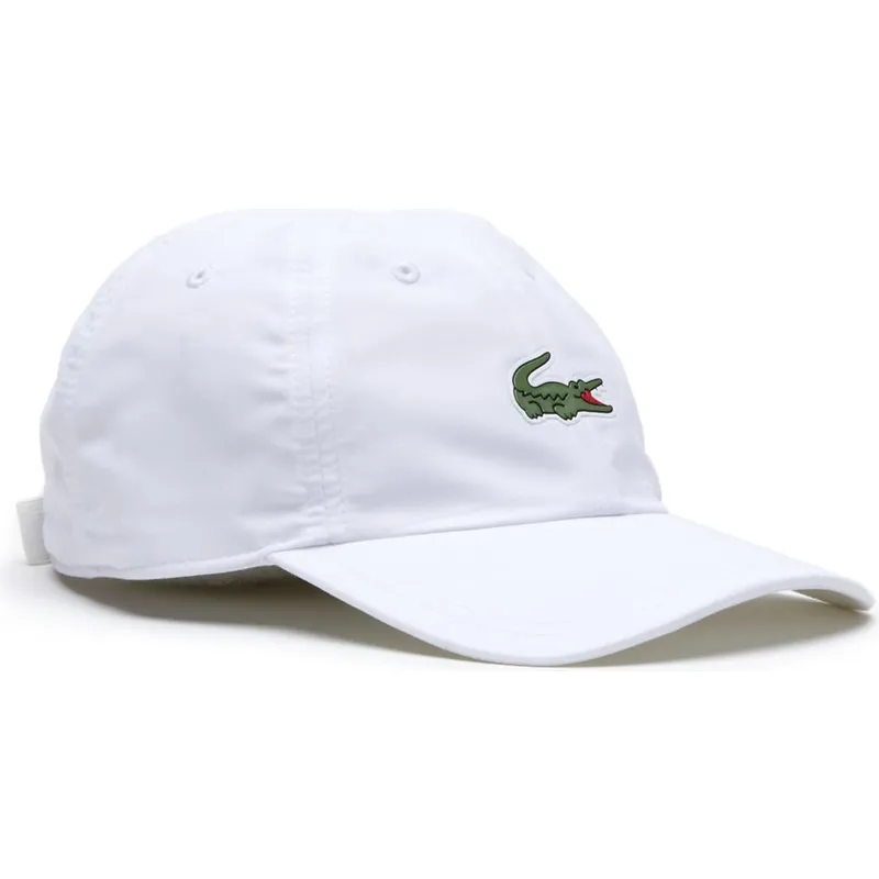mutzen-gebogen-weiss-verstellbares-band-von-lacoste mutzen-gebogen-weiss-verstellbares-band-von-lacoste